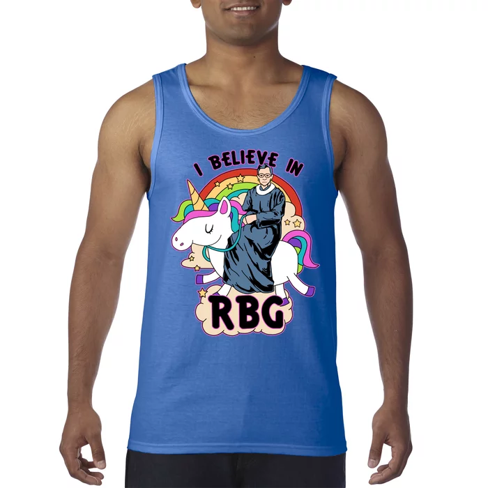 I Believe In RBG Ruth Bader Ginsburg Tank Top