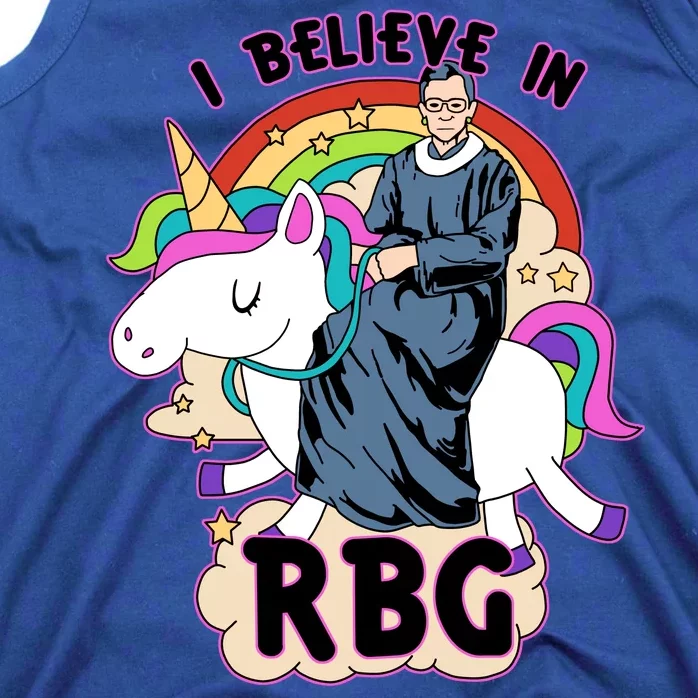 I Believe In RBG Ruth Bader Ginsburg Tank Top