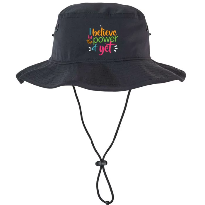 I Believe in the Power of Yet Growth Mindset Legacy Cool Fit Booney Bucket Hat