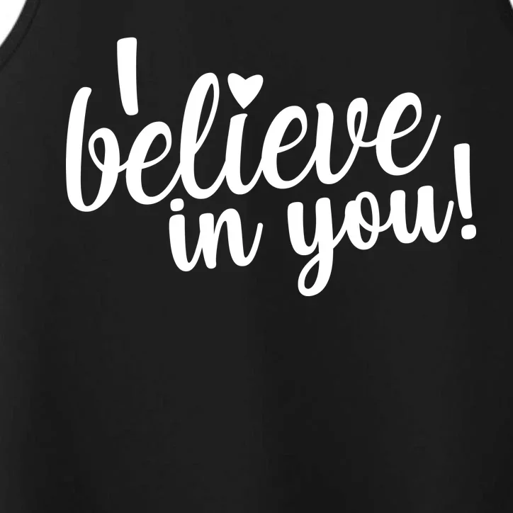 I Believe In You Teacher Performance Tank