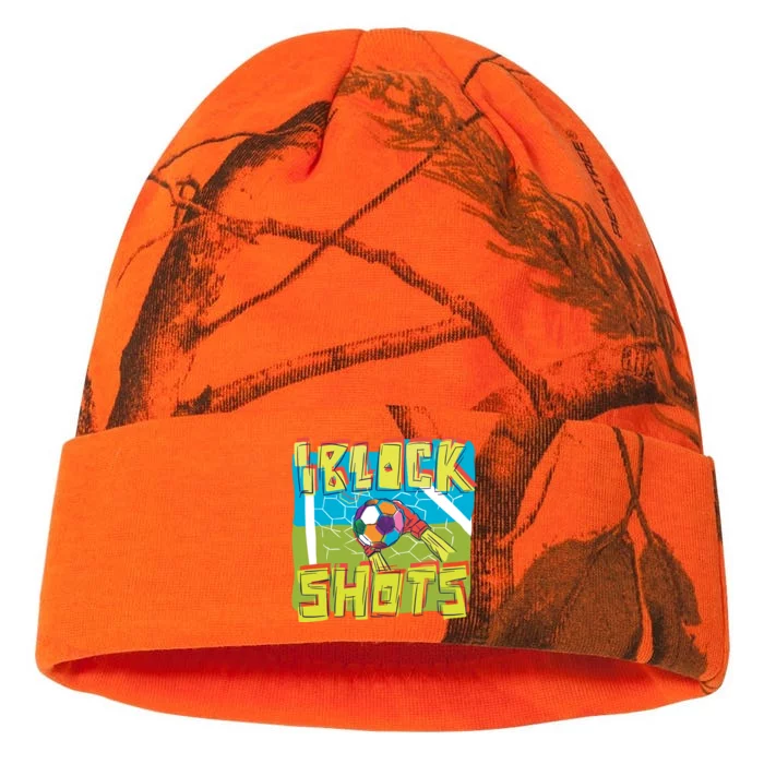 I Block Shots Kati - 12in Camo Beanie