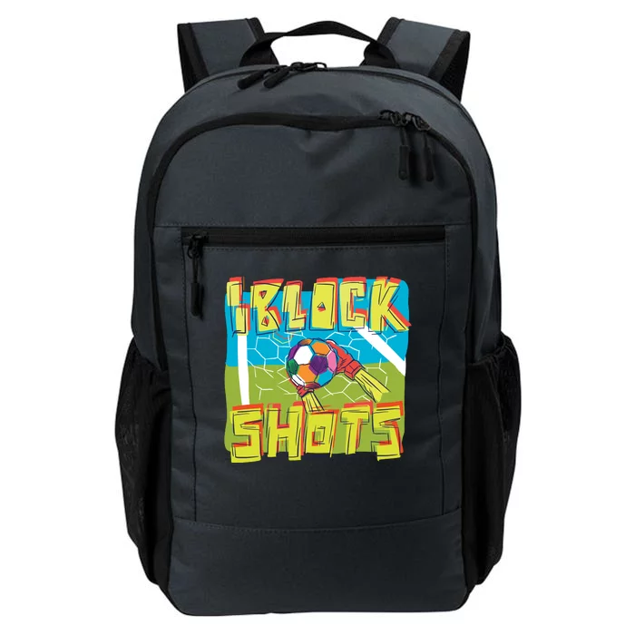 I Block Shots Daily Commute Backpack