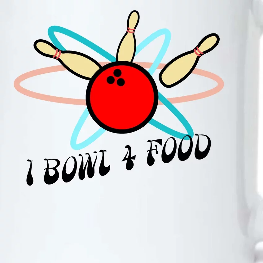 I Bowl For Food Black Color Changing Mug