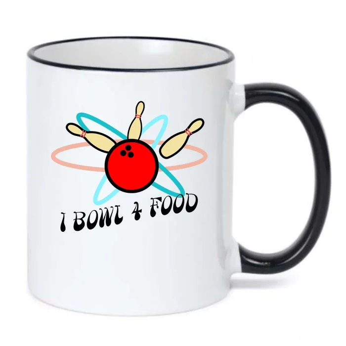 I Bowl For Food Black Color Changing Mug