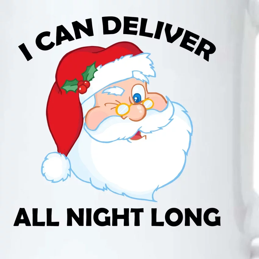 I Can Deliver All Night Long X-Mas Bad Santa Black Color Changing Mug