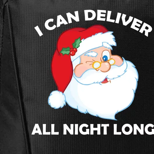 I Can Deliver All Night Long X-Mas Bad Santa City Backpack