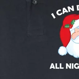 I Can Deliver All Night Long X-Mas Bad Santa Softstyle Adult Sport Polo