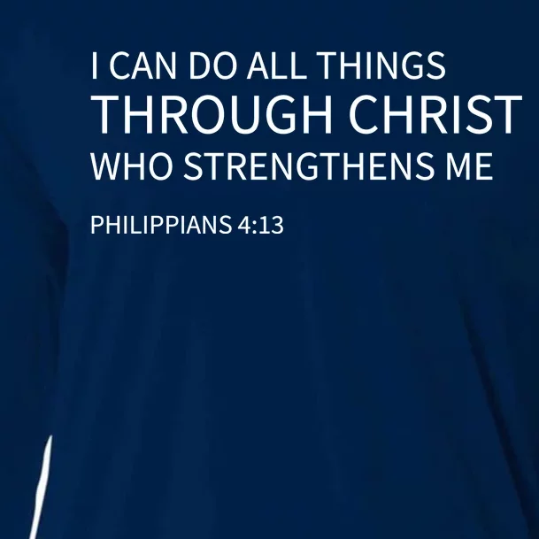 I Can Do All Things Through Christ Cooling Performance Long Sleeve Crew