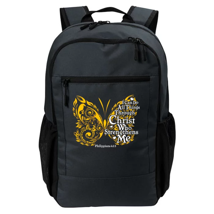 I Can Do All Things Through Christ Philippians 4:13 Daily Commute Backpack