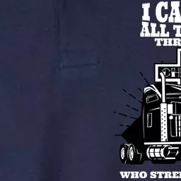 I Can Do All Things Through Christ Truck Driver Softstyle Adult Sport Polo