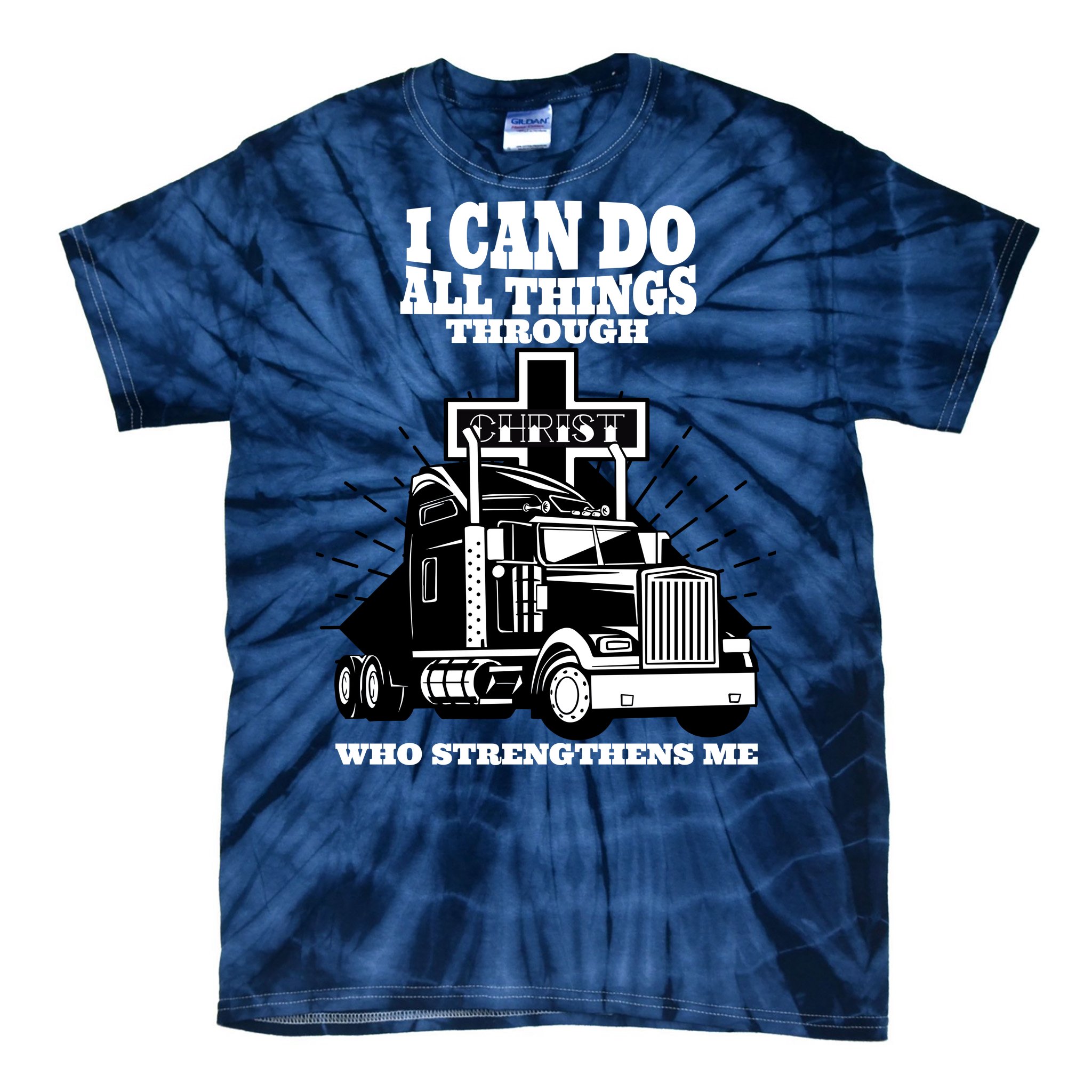 I Can Do All Things Through Christ Truck Driver Ladies Essential