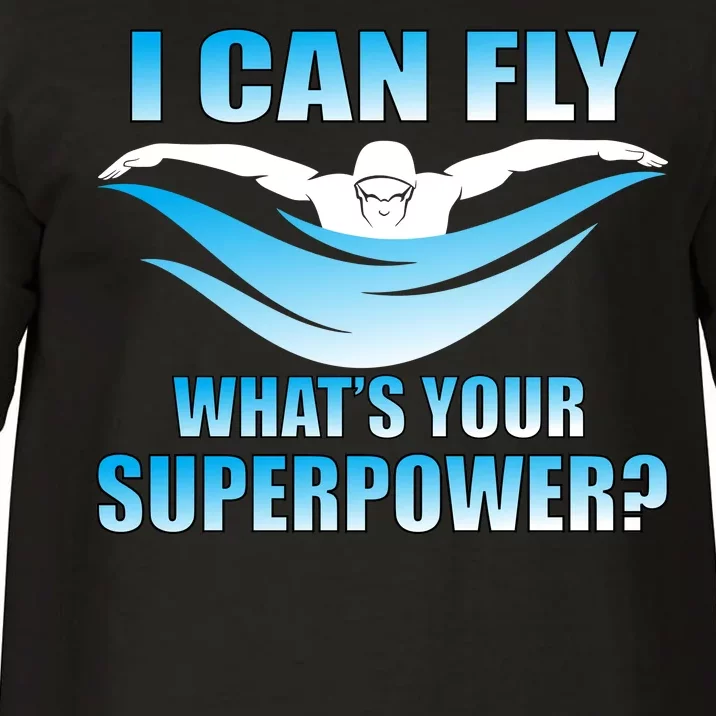 I Can Fly What's Your Superpower Swimming Comfort Colors T-Shirt