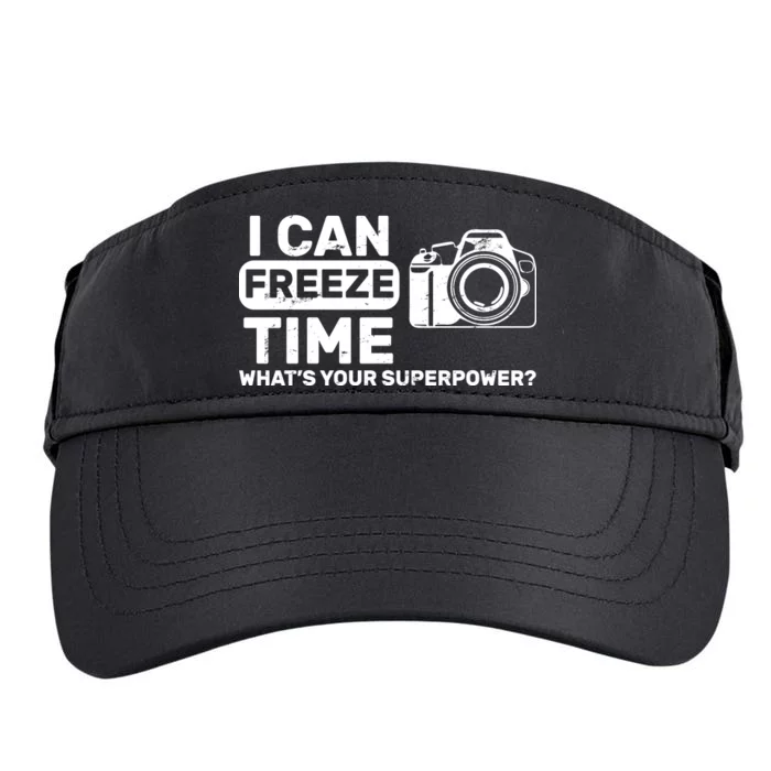 I Can Freeze Time What's Your Superpower? Adult Drive Performance Visor