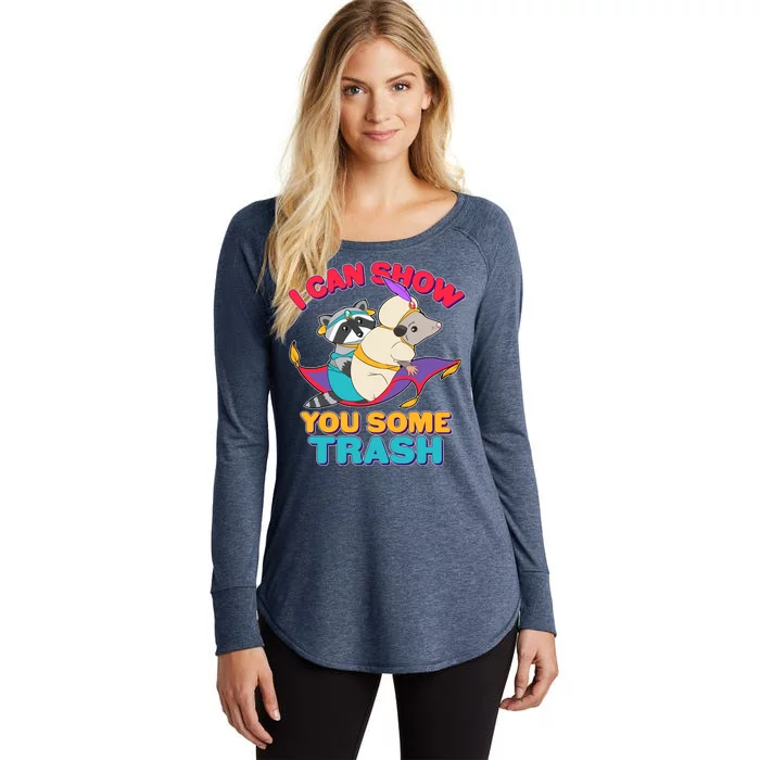 I Can Show You Some Trash Women's Perfect Tri Tunic Long Sleeve Shirt