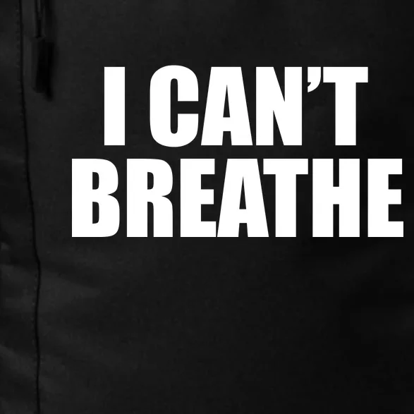 I Can't Breathe George Floyd Black Lives Matter Daily Commute Backpack