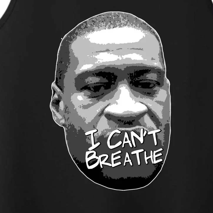 I Can't Breathe George Floyd BLM Performance Tank