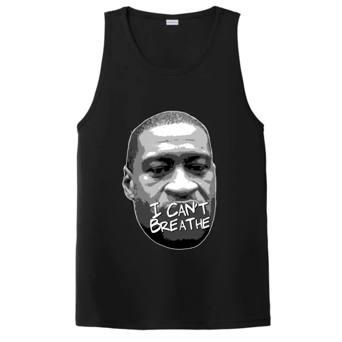 I Can't Breathe George Floyd BLM Performance Tank