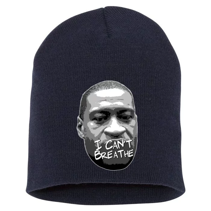 I Can't Breathe George Floyd BLM Short Acrylic Beanie