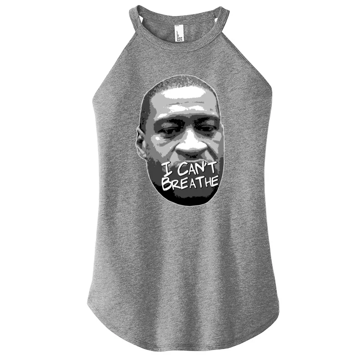 I Can't Breathe George Floyd BLM Women’s Perfect Tri Rocker Tank