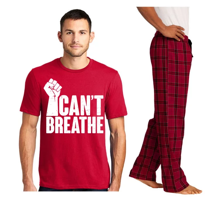 I Can't Breathe Protest Fist George Floyd Pajama Set