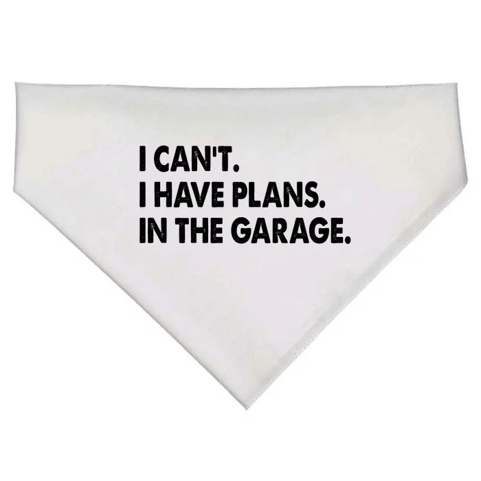 I Can't Have Plans In the Garage USA-Made Doggie Bandana