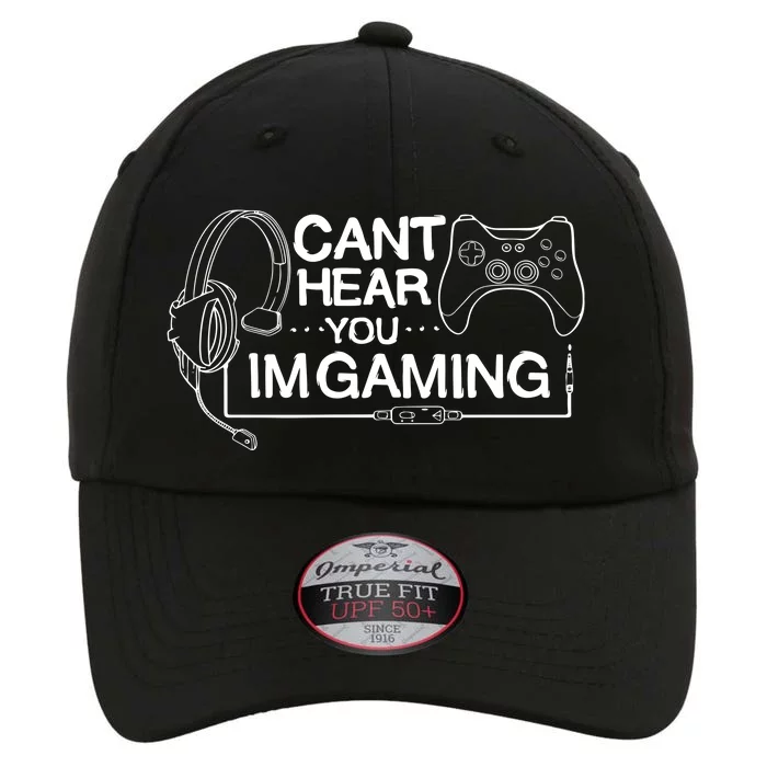 I Can't Hear You I'm Gaming Funny Gamer The Original Performance Cap