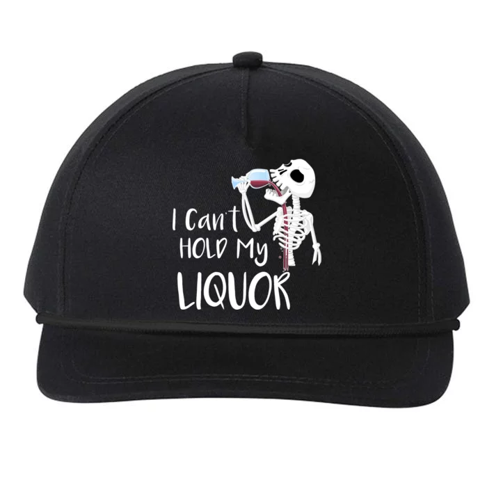 I Can't Hold My Liquor Snapback Five-Panel Rope Hat