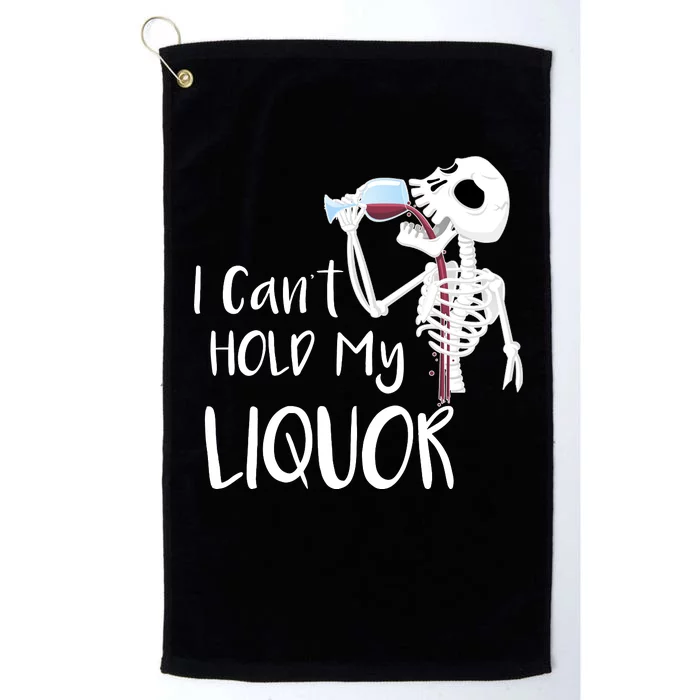 I Can't Hold My Liquor Platinum Collection Golf Towel