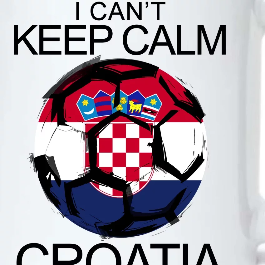 I Can't Keep Calm Croatia Is Playing Black Color Changing Mug