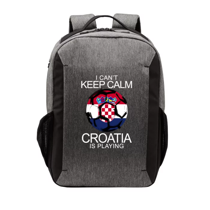 I Can't Keep Calm Croatia Is Playing Vector Backpack