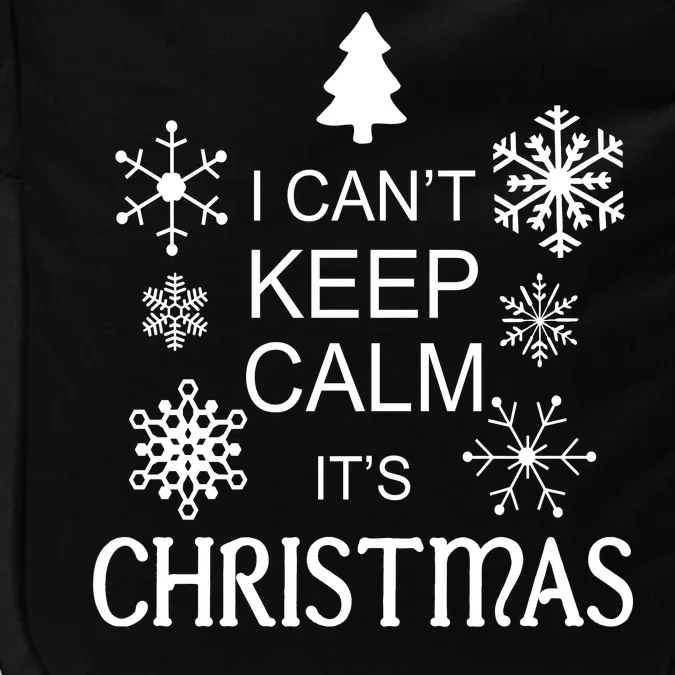 I Can't Keep Calm It's Christmas Impact Tech Backpack