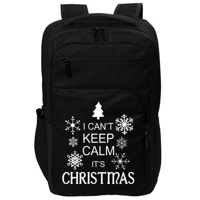 I Can't Keep Calm It's Christmas Impact Tech Backpack