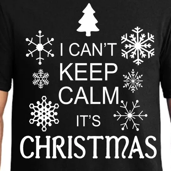 I Can't Keep Calm It's Christmas Pajama Set