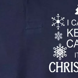 I Can't Keep Calm It's Christmas Softstyle Adult Sport Polo