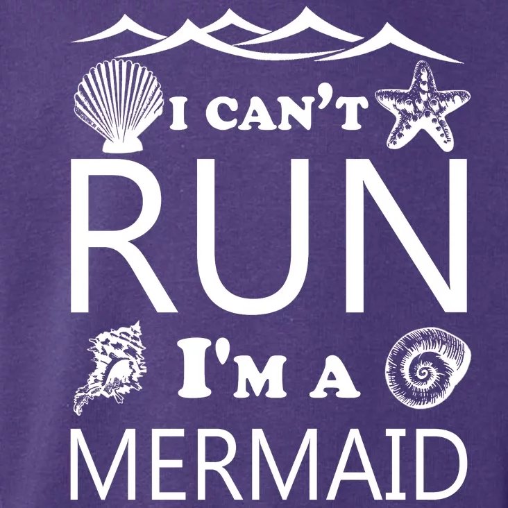 I Can't Run I'm A Mermaid Toddler Hoodie