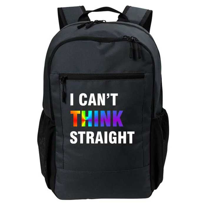 I Can't Think Straight Gay Pride Daily Commute Backpack