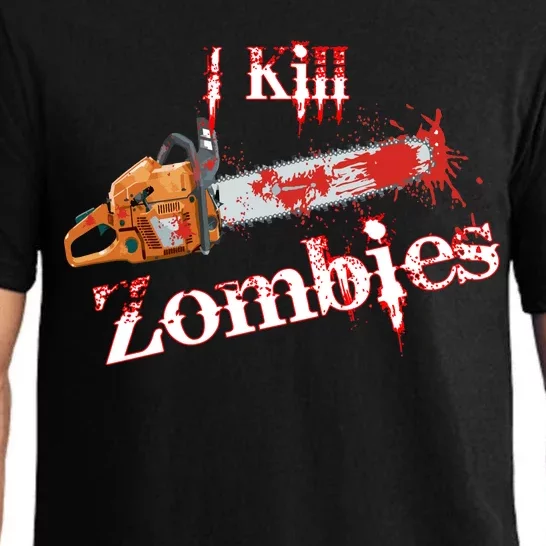 I Chainsaw Zombies Pajama Set