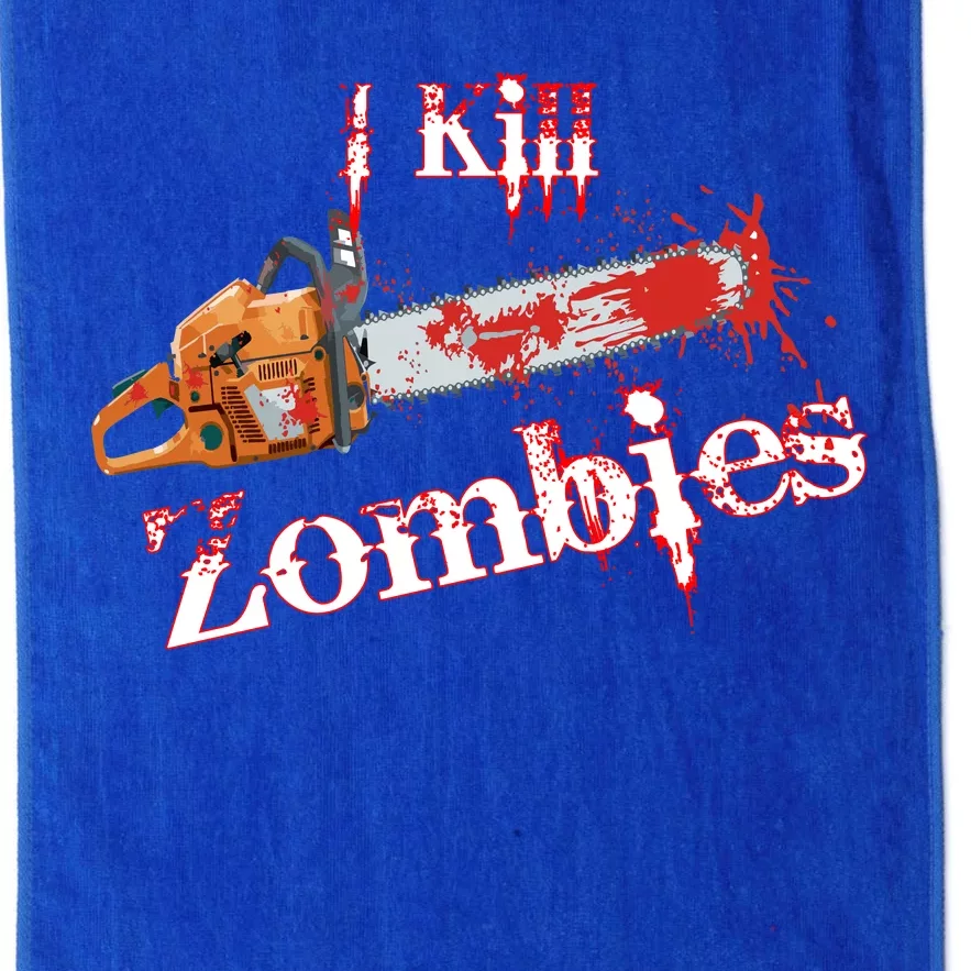 I Chainsaw Zombies Platinum Collection Golf Towel