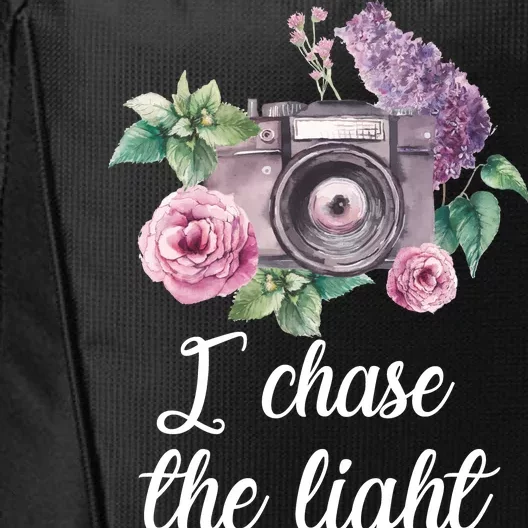 I Chase the Light Camera City Backpack