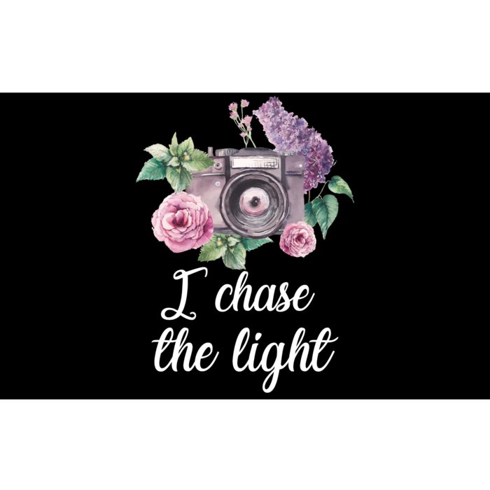 I Chase the Light Camera Bumper Sticker