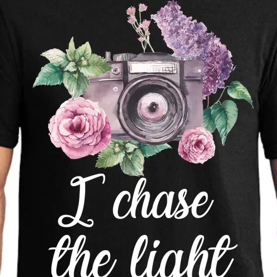 I Chase the Light Camera Pajama Set