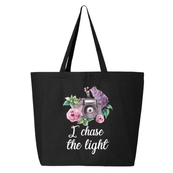 I Chase the Light Camera 25L Jumbo Tote