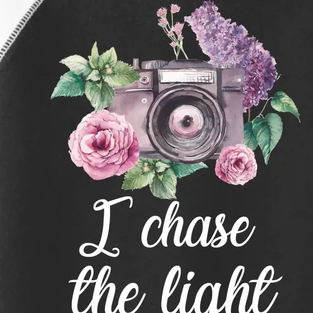 I Chase the Light Camera Toddler Fine Jersey T-Shirt