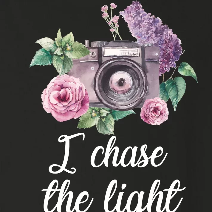 I Chase the Light Camera Toddler Long Sleeve Shirt