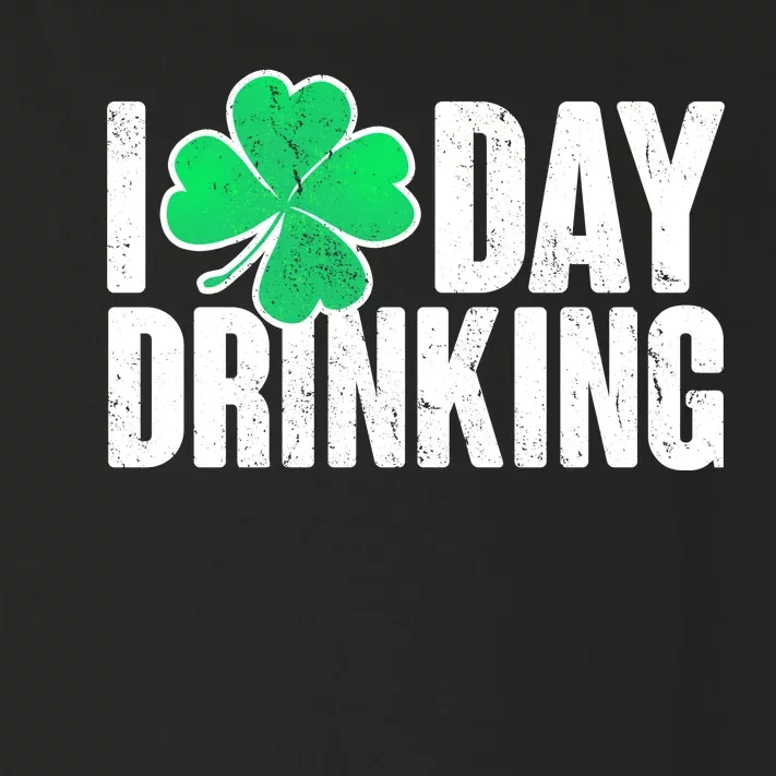 I Clover Day Drinking Toddler Long Sleeve Shirt