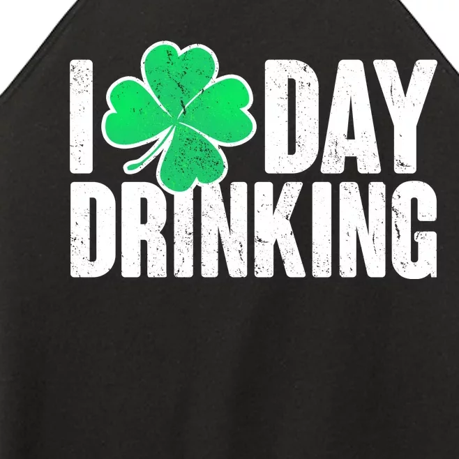 I Clover Day Drinking Women’s Perfect Tri Rocker Tank