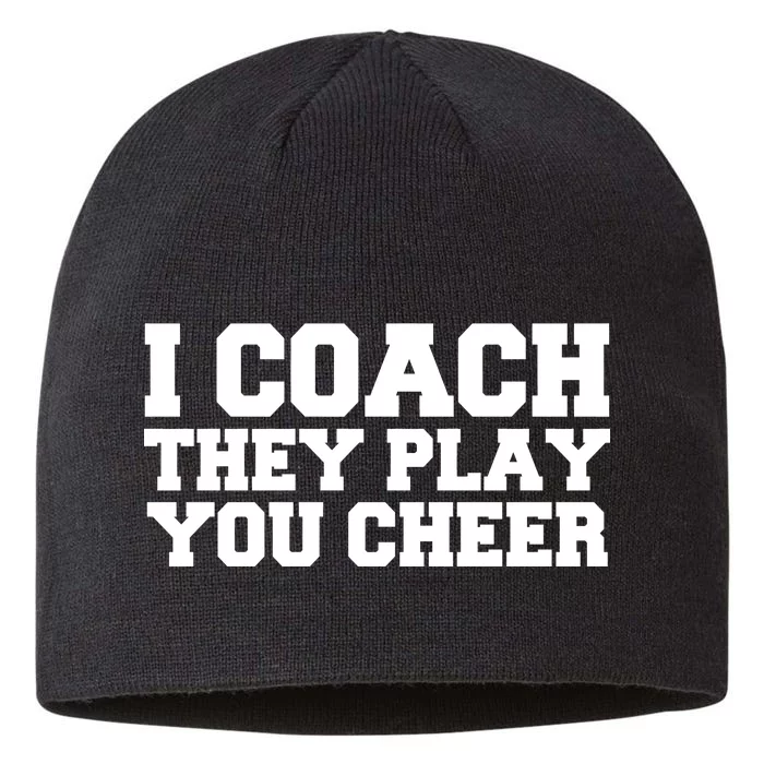 I Coach They Play You Watch 8 1/2in Sustainable Knit Beanie