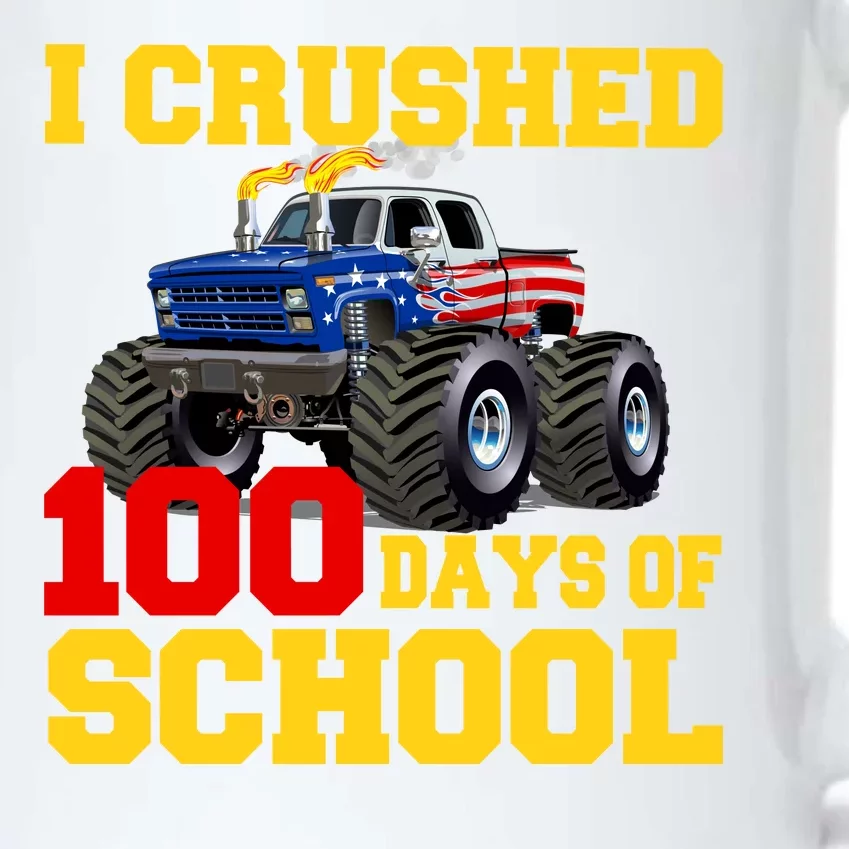 I Crushed 100 Days Of School Black Color Changing Mug