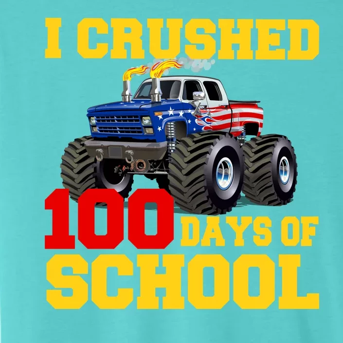 I Crushed 100 Days Of School ChromaSoft Performance T-Shirt