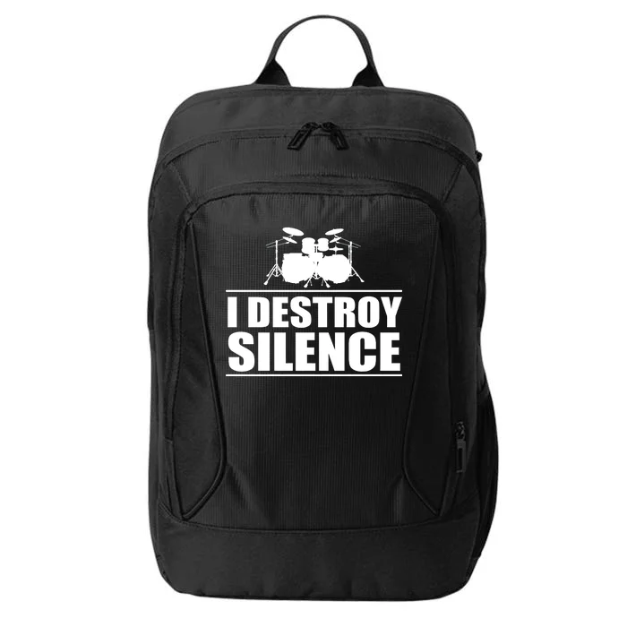 I Destroy Silence City Backpack